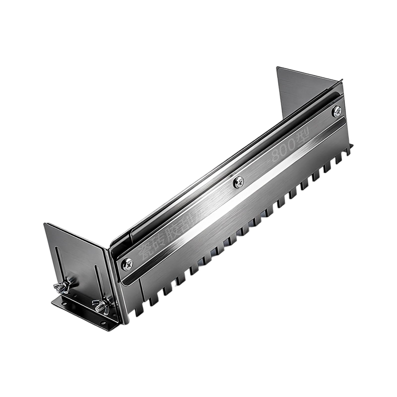 400-800mm Adjustable Mortar Comb for Fast Adhesive Spreading Notched Trowel
