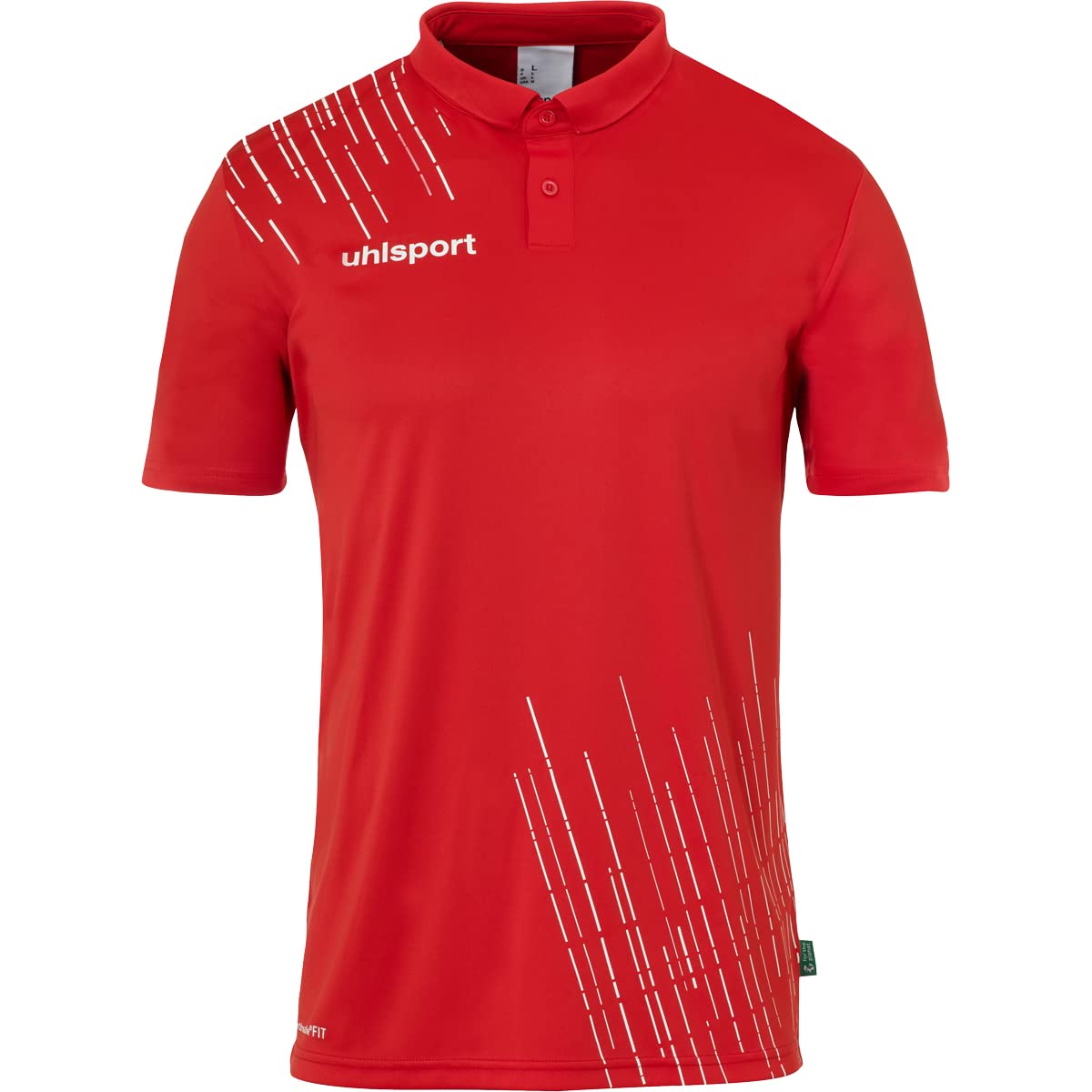 uhlsport Boys Sports Polo, red/White, 140