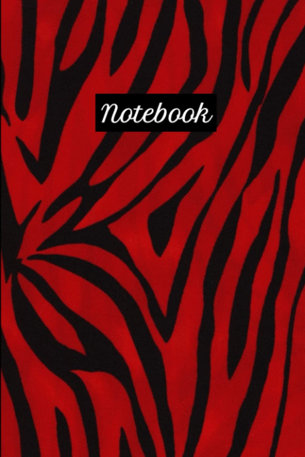 Red Zebra Notebook: For Ideas, dreams, therapy notebook, anti-anxiety notebook or brainstorming