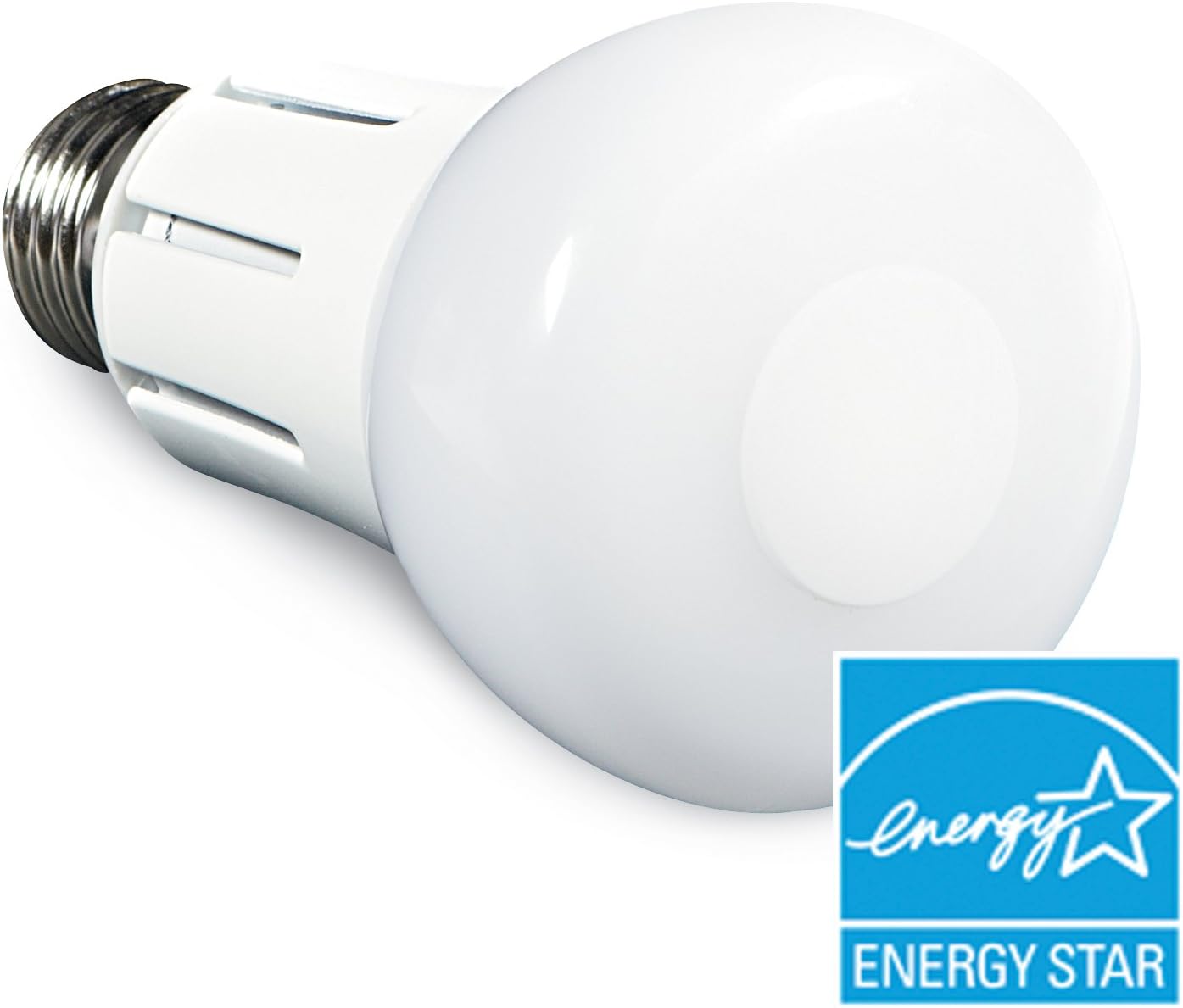 Verbatim A19 Omnidirectional Warm White 3000K LED Bulb, Replaces 40W Dimmable 98064