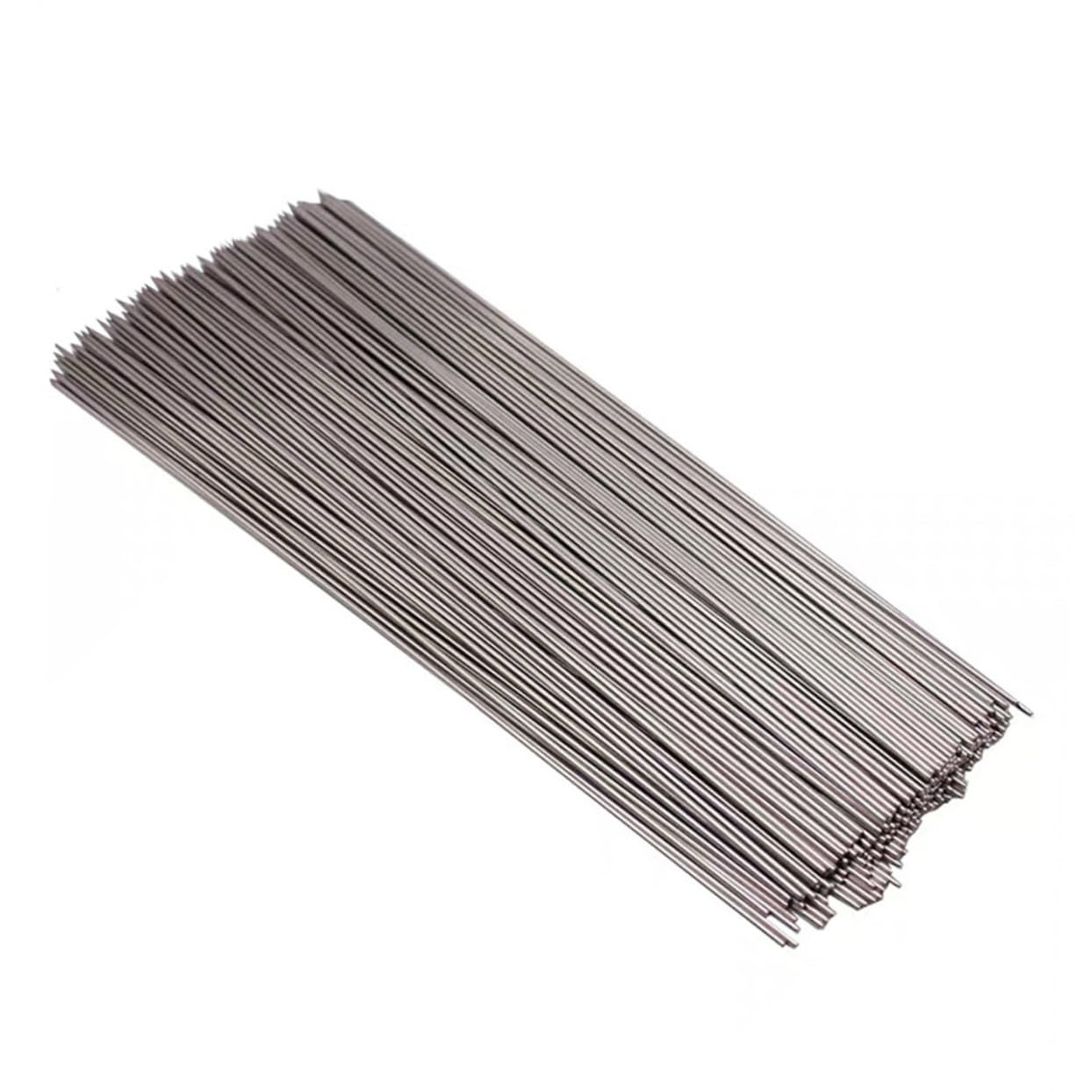 100 Piezas Unidades Brochetas Inoxidable Duraderas para Barbacoa Pinchos Largos para Carne Verduras Parrilla Picnic Herramientas Resistentes Plateadas
