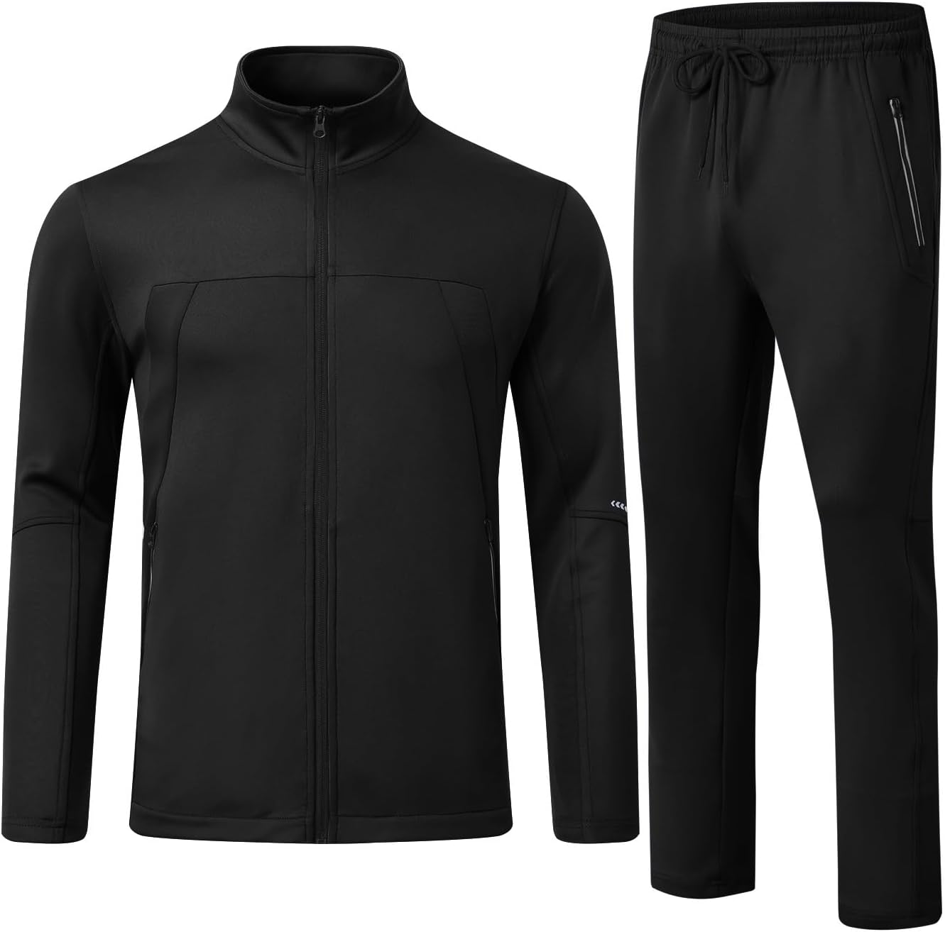 Rdruko Men’s Tracksuits 2 Piece Set Track Sweat Suits Full Zip Jogging Athletic Sweatsuit
