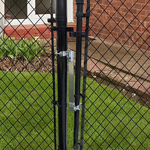 Automatic Gate Closer Shrapnel Door Closer for Side Gate,Self Closing Auto Backyard Gate Closer with Adjustable Closing Tension,Chain Link Fence Up to 4 Foot Wide Dog& Pool Door