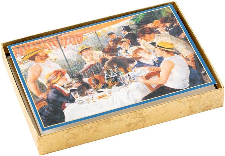 Caspari Renoir Blank Boxed Note Cards, 32 Cards & Envelopes
