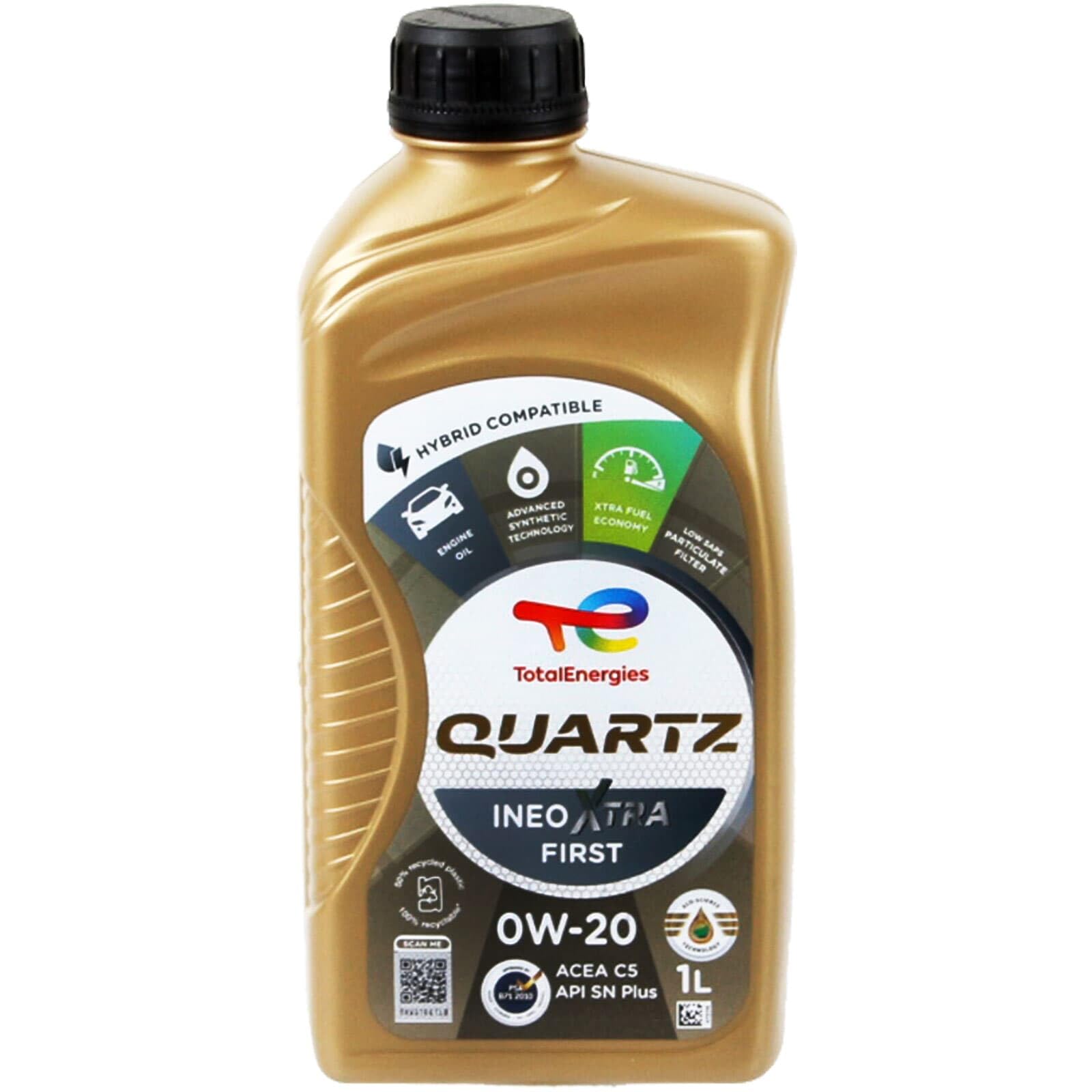 1x5L+1x1L Total Quarzt Ineo Xtra First 0W20 Öl
