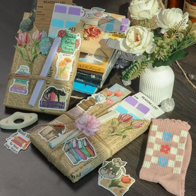 LongGenius Blind Date with a Book Box | Gifts for Book Lovers | Mystery and Romance | Spicy and Thriller