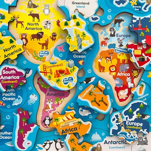 Quokka Wooden Puzzles For Kids Ages 4-6 thumb #8