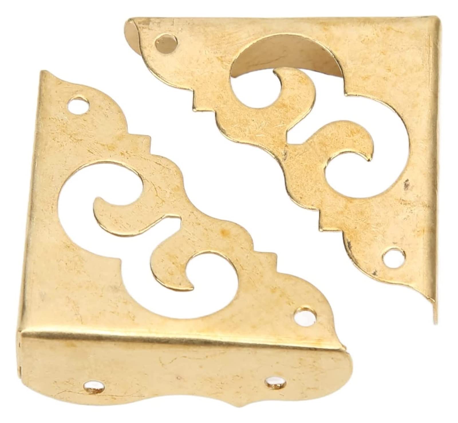 Paraspigoli, Angoli Decorativi for scatole in Bronzo Antico