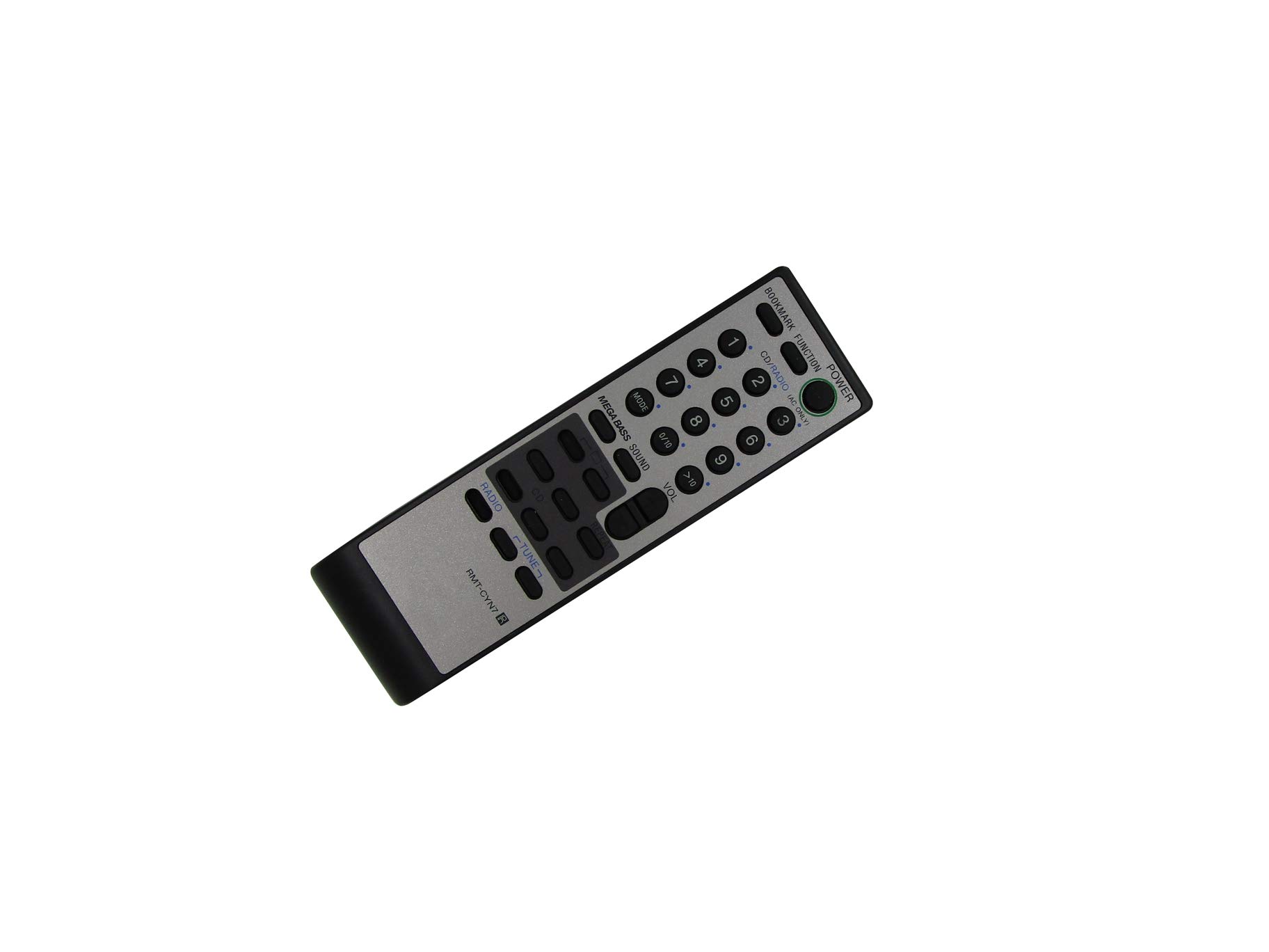 Replacement Remote Control Compatible for Sony ZS-SN10 ZS-SN10S ZS-SN10PS ZS-SN10L ZS-YN7 ZS-YN7PS ZS-YN7L Portable Speaker Personal Audio Dock System