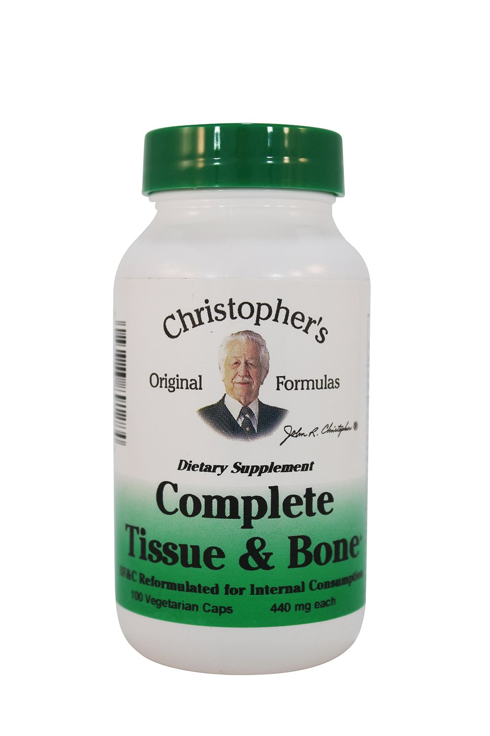Dr. Christopher'sComplete Tissue and Bone - 440 mg - 100 Vegetarian Capsules