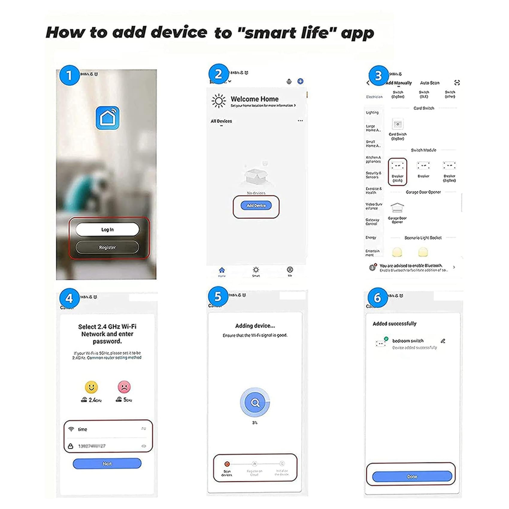 ISTOVO 8X Mini Interruptor de Relé WiFi Inteligente, Módulo de Interruptor de Luz con Temporizador de Bricolaje Aplicación Smart Life/Tuya, Control Remoto Inalámbrico