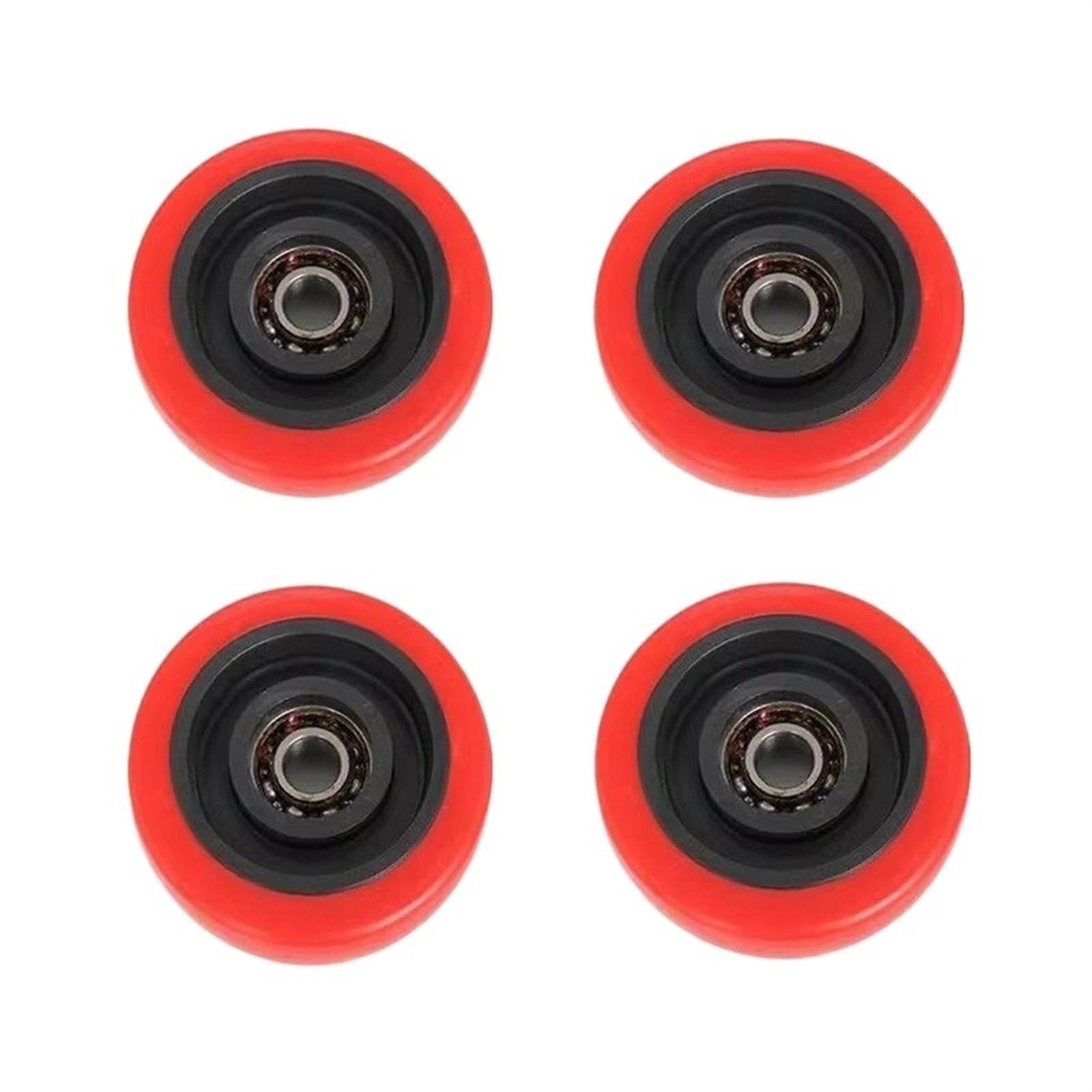Roulette polyuréthane 3 pouces roue chariot usure réduite roulement billes