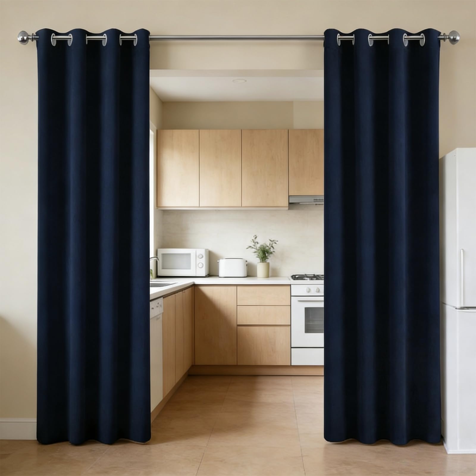 Rideaux isolants anti froid pour une chambre cocooning