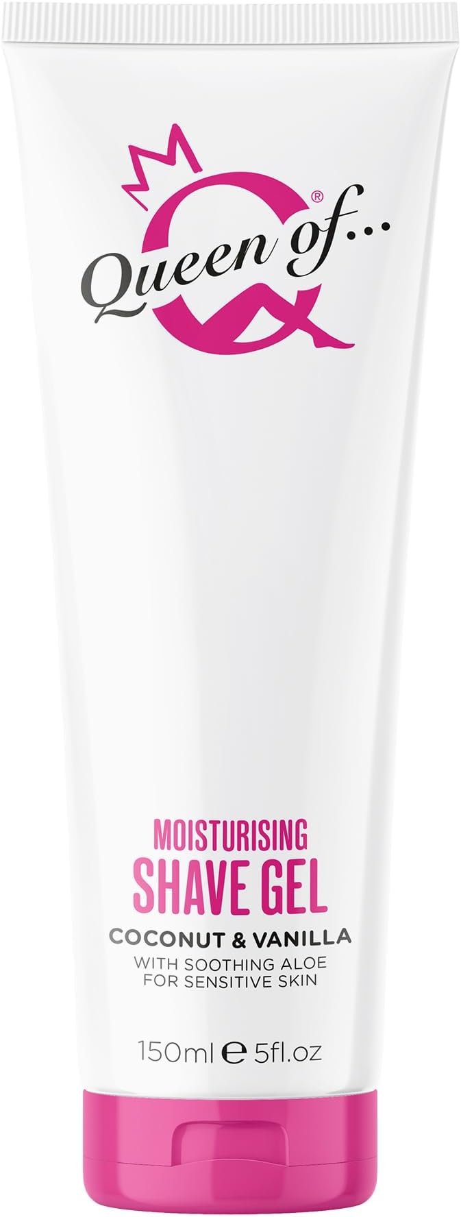 Ooh la la! Sensitive Moisturising Coconut and Vanilla Shaving Gel For Women 150ml