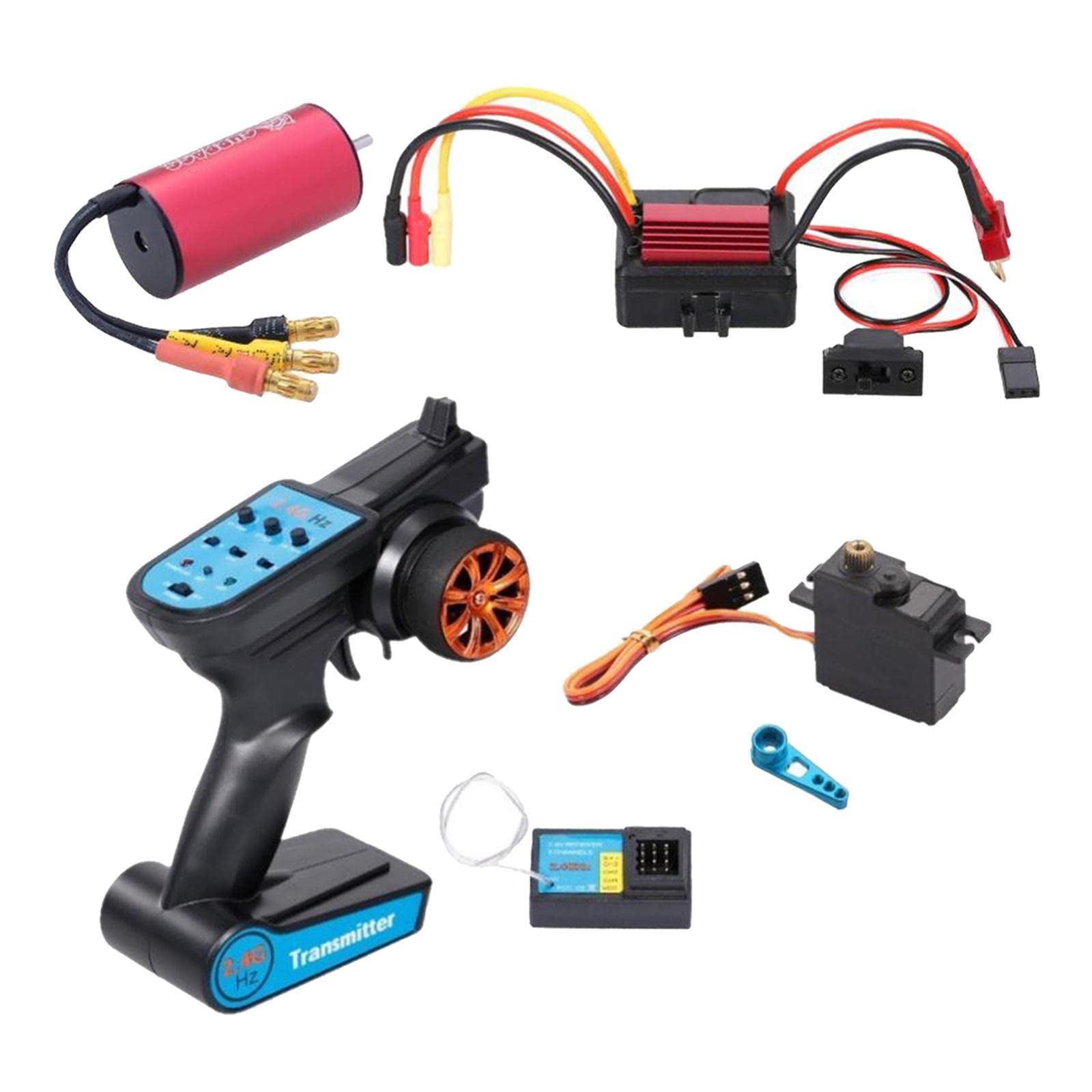 Brushless ESC Receiver 2.4G Remote Controller Servo Kit for WLtoys A959 A979 | Toys & Hobbies | Radio Control & Control Line | RC Model Vehicle Parts & Accs | Other RC Parts & Accs