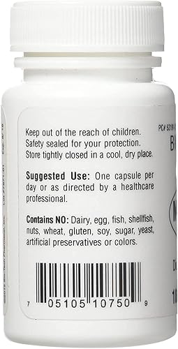 Miniatura 2 de Bio-Tech Pharmacal Melatonina (5 mg), 100 cápsulas – Suplemento totalmente natural – Apoya el sueño, cardiovascular, inmune y salud ósea – Sin