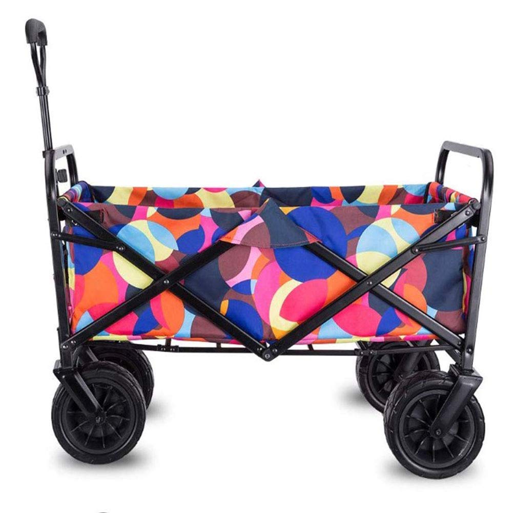 Carro Plegable portátil, Carro de jardín Plegable, Carrito de Compras utilitario, Carro de Hierro, Carro Todo Terreno, Plegable, Plegable
