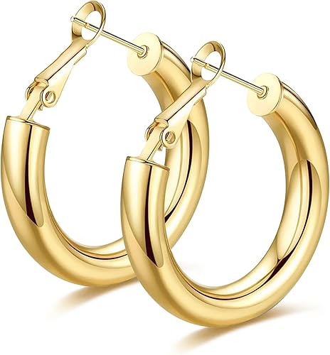 Gold Mini Hoops