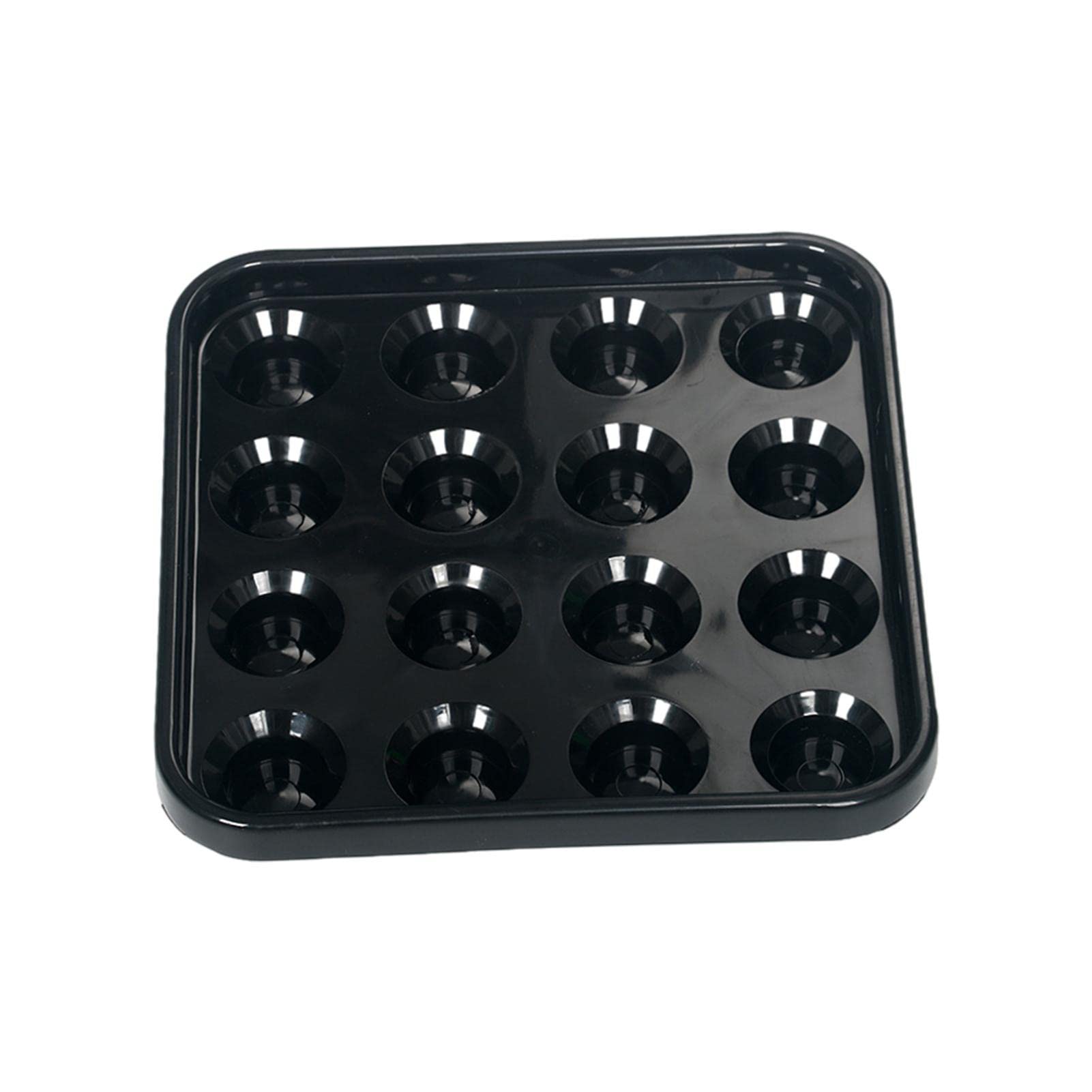 Espositore Porta Palle da Biliardo in ABS Resistente, Contenitore per 16 Palle