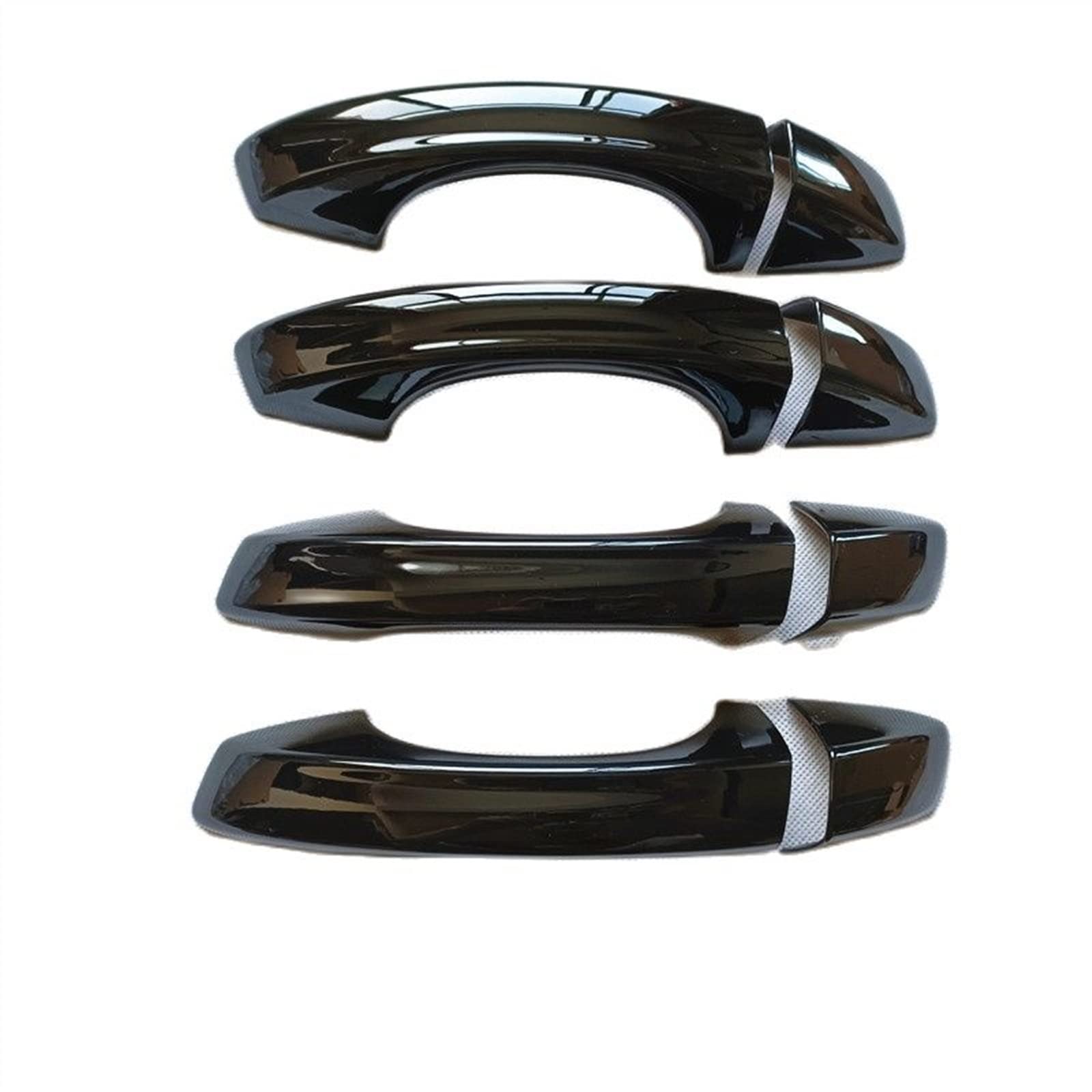 Jtwmty Style 1 Car Outer Door Handle Cover Exterior Stickers Parts For Skoda For Fabia 3 Iii Mk3 Nj Nj3 2015 2016 2017-2020(Style 1)
