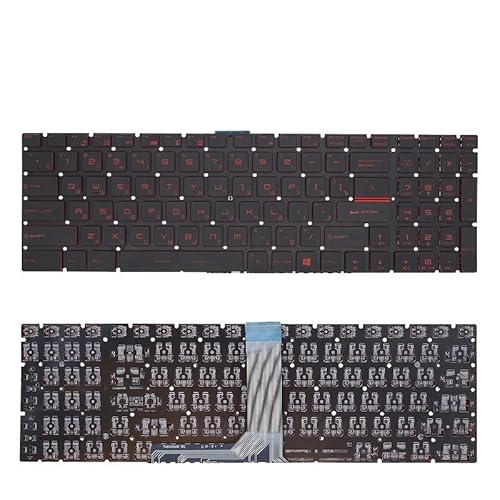 MSI GT72 GS63 GE72 GL62M CX72 PX60 GE62 GP62 GV62 CR72 GL65 PE70 PE60p US/RUobNCgtm[gp\RL[{[h(RU Red No Backlit)