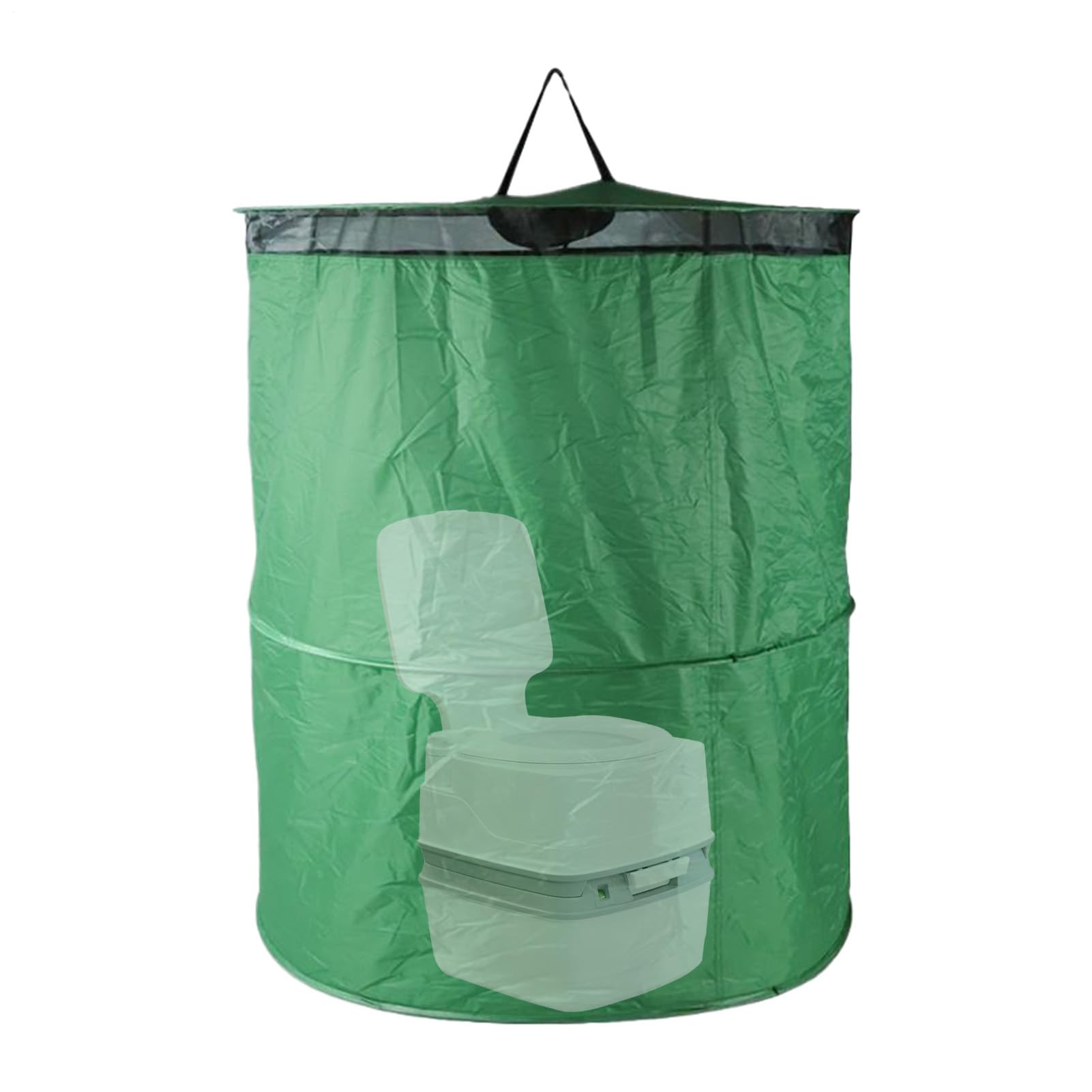 Faltbares - Samt-Baumwollfadenring 93 cm Campingzelt | Campingunterkunft | Faltbarer UV-Schutz Mit Griffen | Zum Umkleiden Toilettenbesuch Strandfischen Wandern Klettern Abenteuerli