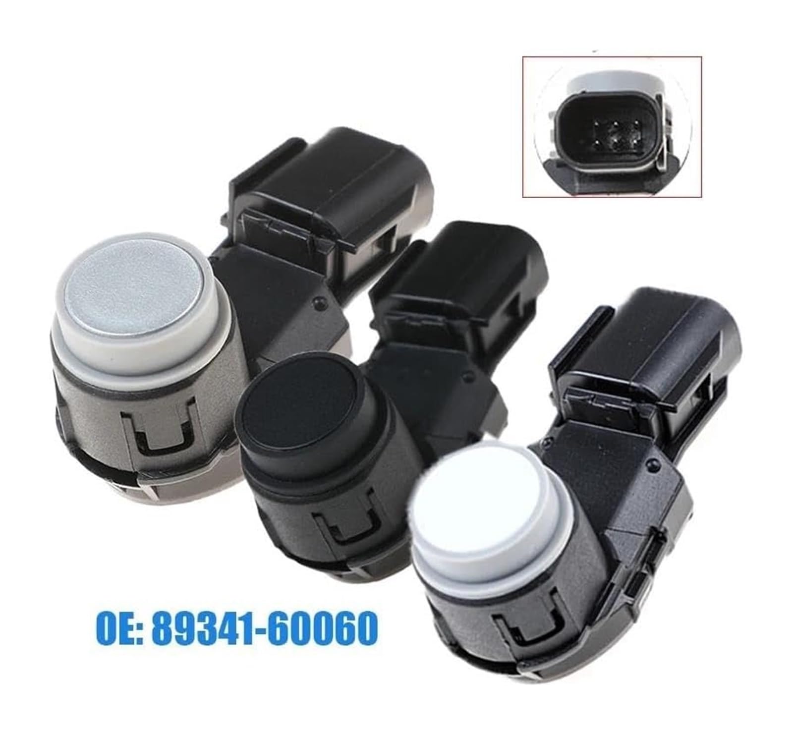 3-pinowy tylny radar PDC zestaw czujników parkowania do Toyota Mark Alphard HV i Vellfire (numer referencyjny 89341-60060).