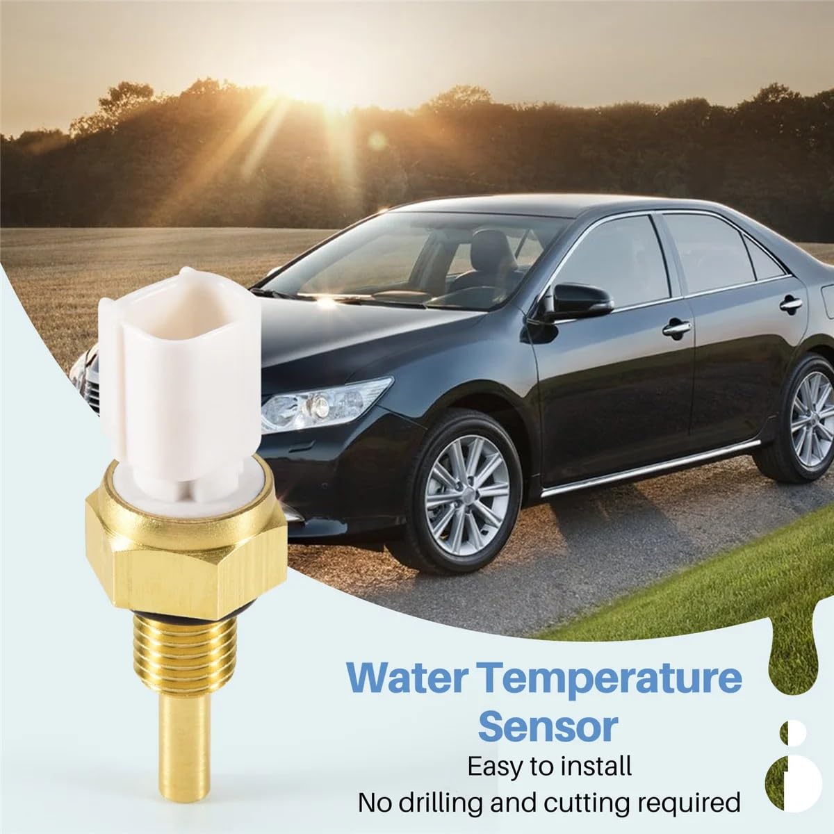 Car Oil Level Sensors 37870RZA007 Coolant Water Temperature Sensor Fit For Acura Fit For FIT 37870RWCA01 37870RTA005 Oil Level Sensor