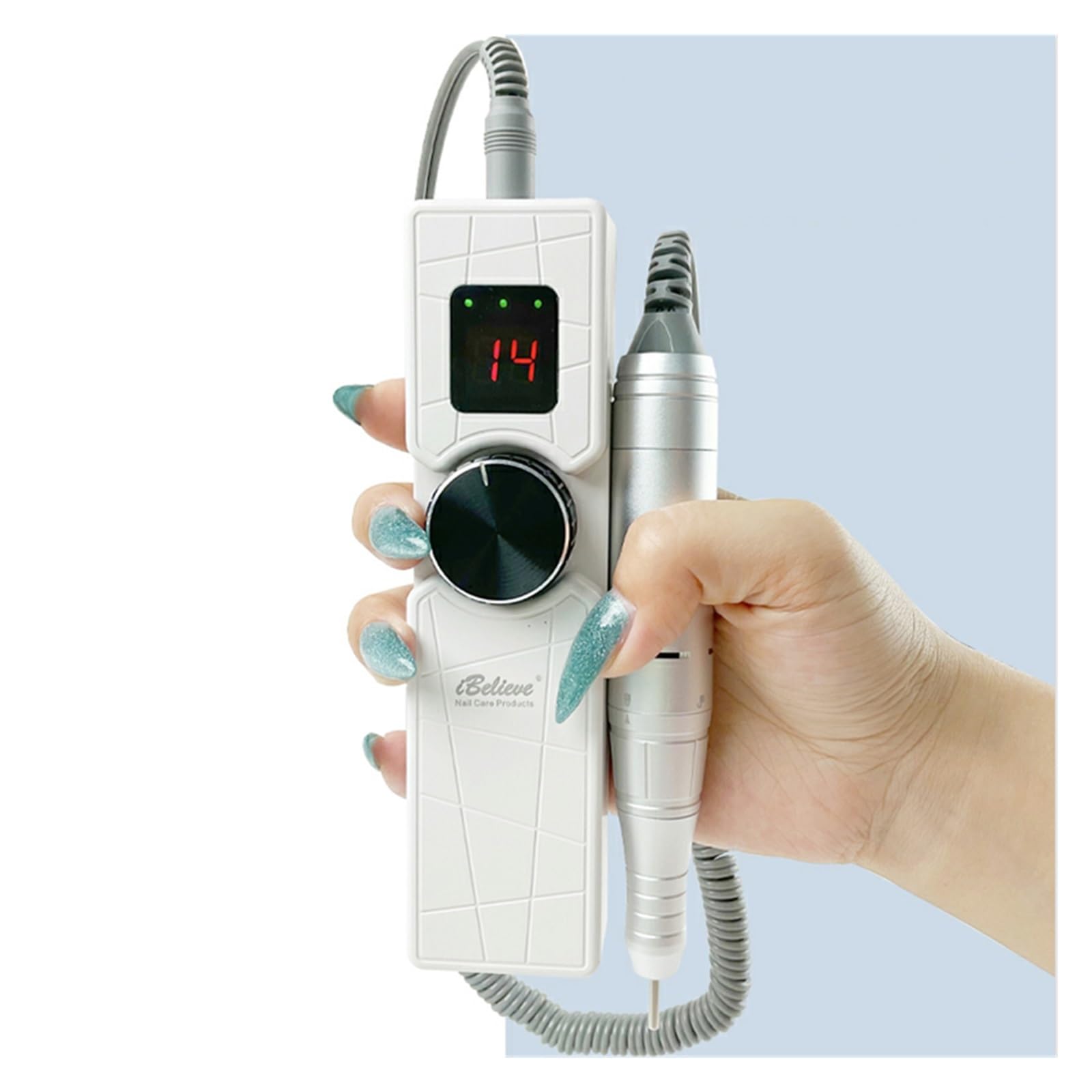 Trapano Elettrico Per Unghie, Manicure, Portatile Ricaricabile, Per Macchina 30000 Giri/min Con Punte Di Lima Per Allenamento E Uso Domestico