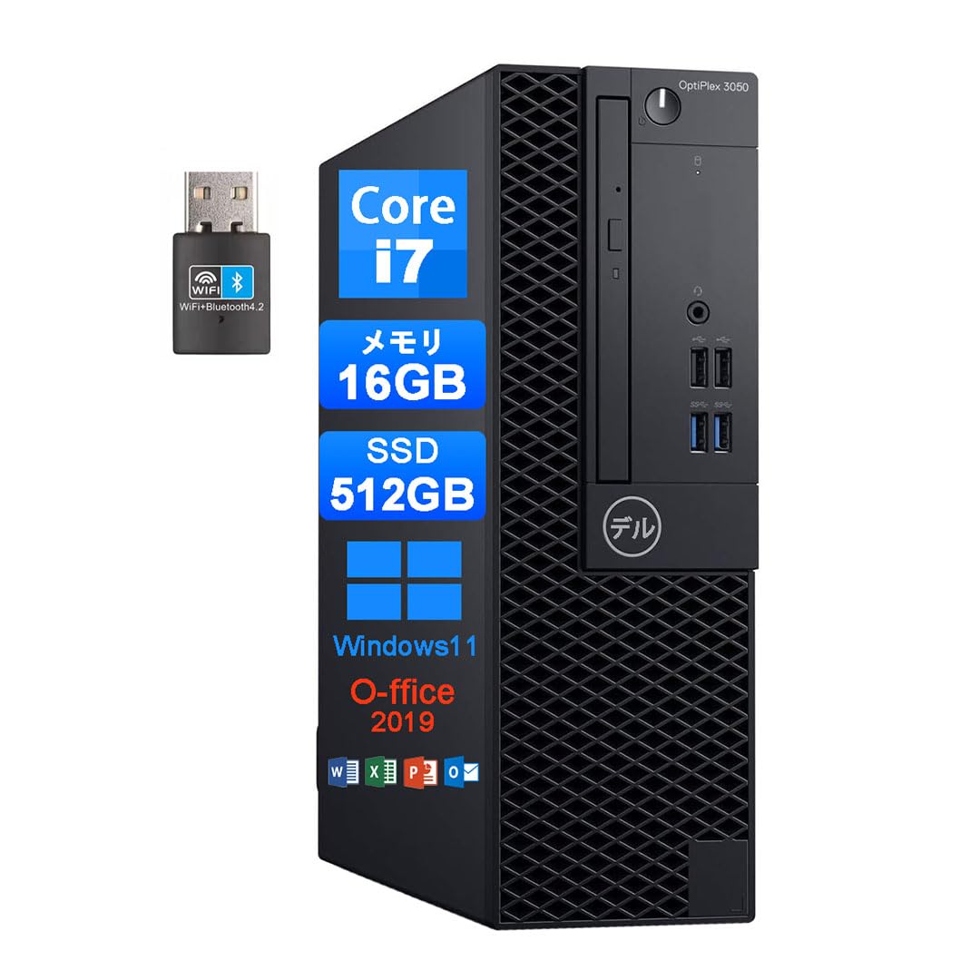 【特別価格】デスクトップPC Dell Corei7 Office Win11 Amazon.co.jp: 【整備済み品】デスクトップパソコンOptiPlex