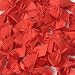 Chenkou Craft 60pcs Mini Satin Ribbon Bows DIY Craft Red Color