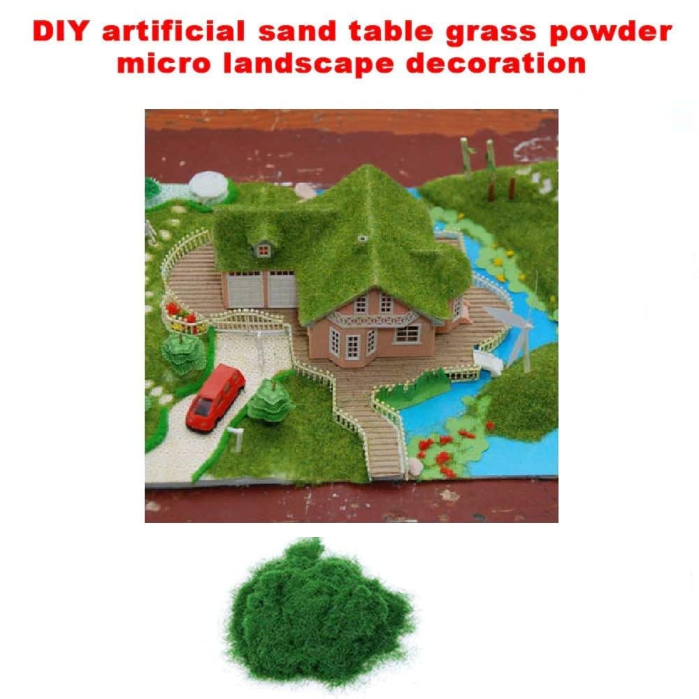 Easter Grass Powder - Realistic Green Craft Decoration -5