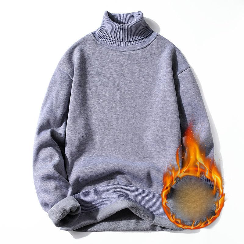 Pull à col haut homme idéal pour vos sorties urbaines en hiver - 6