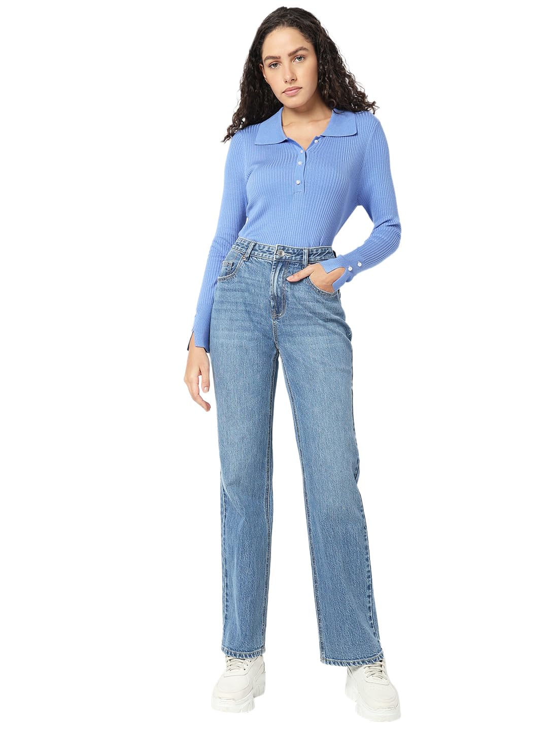 VERO MODA Straight fit Jeans VMTESSA High Rise Straight Fit Jeans