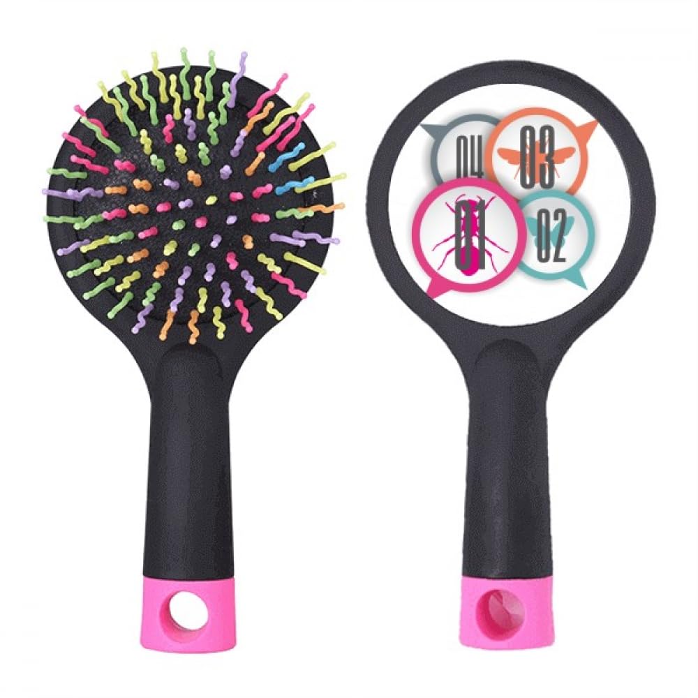 no/noSelection Data Insect Ranking Salon Detangling Hair Brush Cushion Base