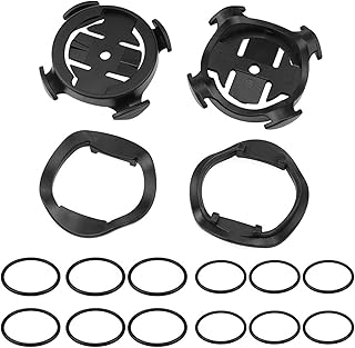 Bicycle Mount Compatible with Garmin GPS, Pack of 2 Bicycle Mount for Garmin GPS, Road MTB Bicycle Computer Handlebar Mount for Garmin Edge 130 200 500 510 520 530 800 1000