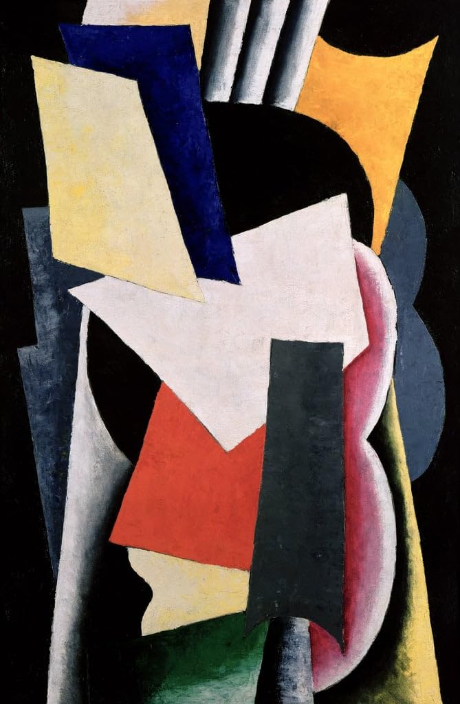 Mural de arte en lienzo de Lyubov Popova de 60x90cm para decorar interiores 5