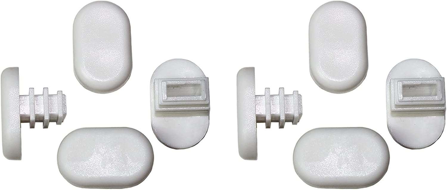 Sling Rail END CAPS 11/4" x 3/4" Oval Sling Insert Fits Agio Furniture