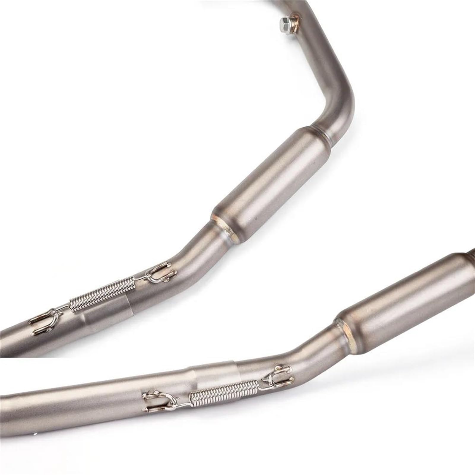Genérico Silenciador de Escape Silenciador Conexión del Tubo Enlace Central Delantero Modificado 51 Mm para Benelli TNT125 TNT135 2017-2022