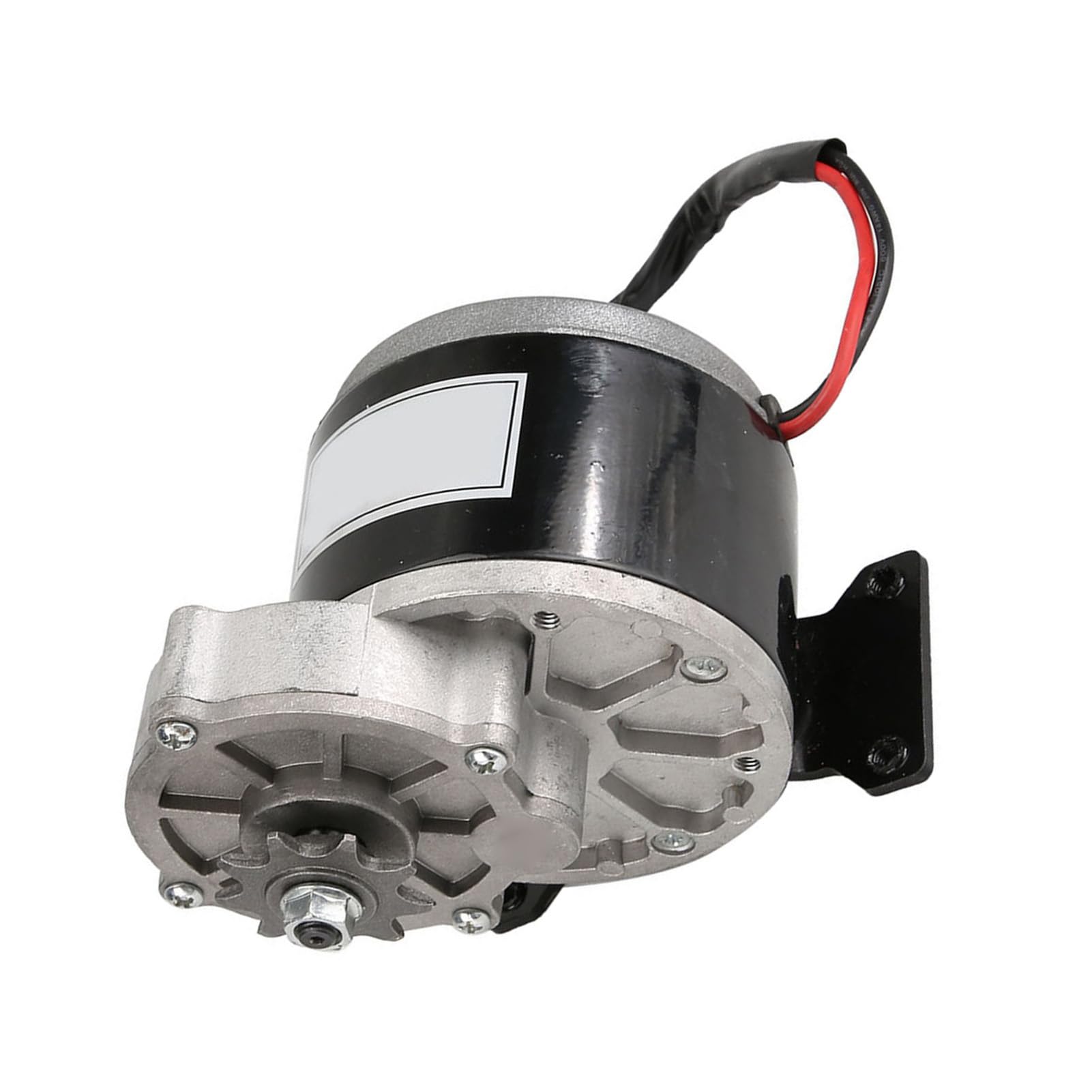 ACAGALA 12V 250W Gear Reduction Electric Motor with 9 Tooth Sprocket Brushed DC Motors Reductor for Ebike Scooter