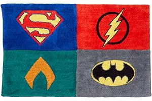 Franco Kids superhero rug Justice League area rug