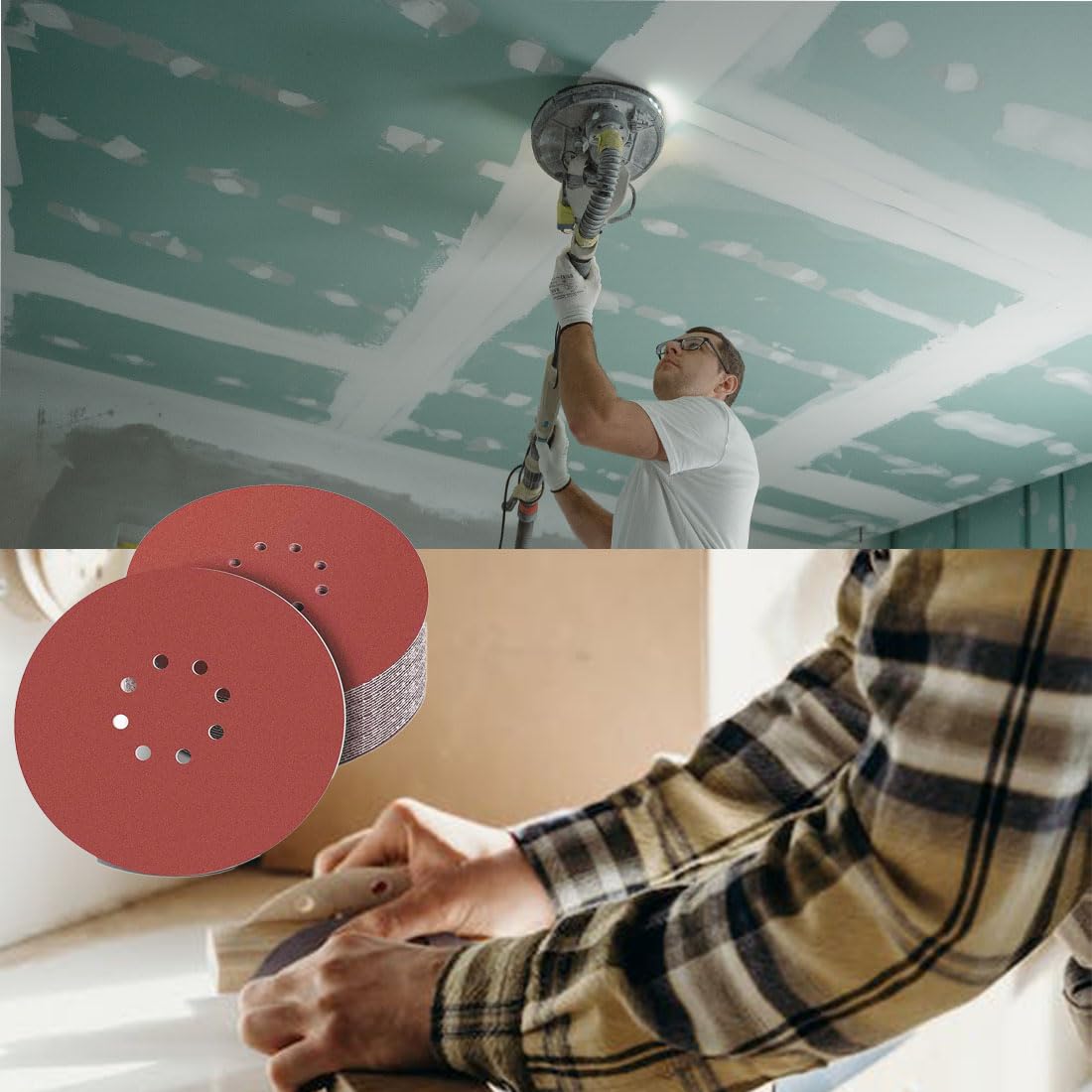 Dischi Abrasivi Velcro 125mm - 90 Pezzi Con Grana 220-3000 Per Levigatura Legno/Metallo - Foto 3