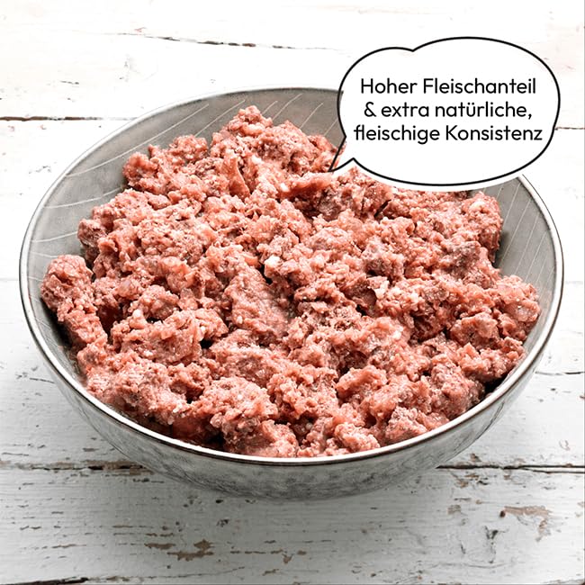 GRAU – das Original – Nassfutter für Hunde - Pferd Pur, 6er Pack (6 x 800 g), Monoprotein, für Erwachsene Hunde