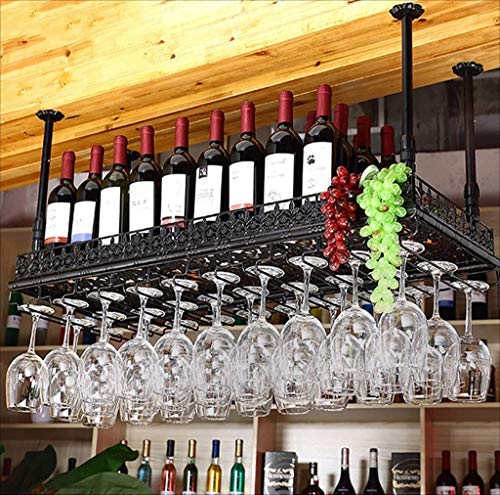 Restaurant verres à vin à l'envers et comptoir de bar gain de place - 2