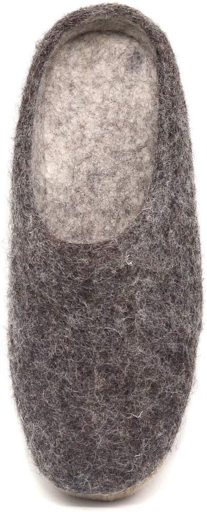 Nootkas Felted Merino Wool 'Astoria' Mule House Slipper for Men and Women - Image 4
