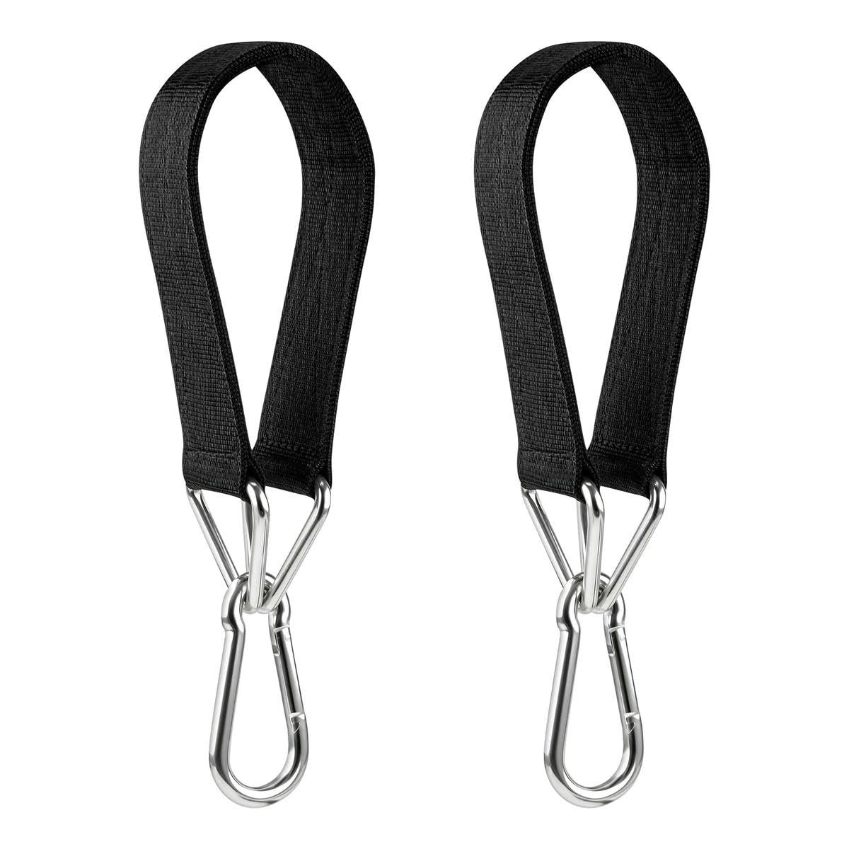 Viciyoo 2Pcs 50Cm Hanging Straps Swing Hammock Hanger With Locking Carabiner No Drill For Gym Outdoor