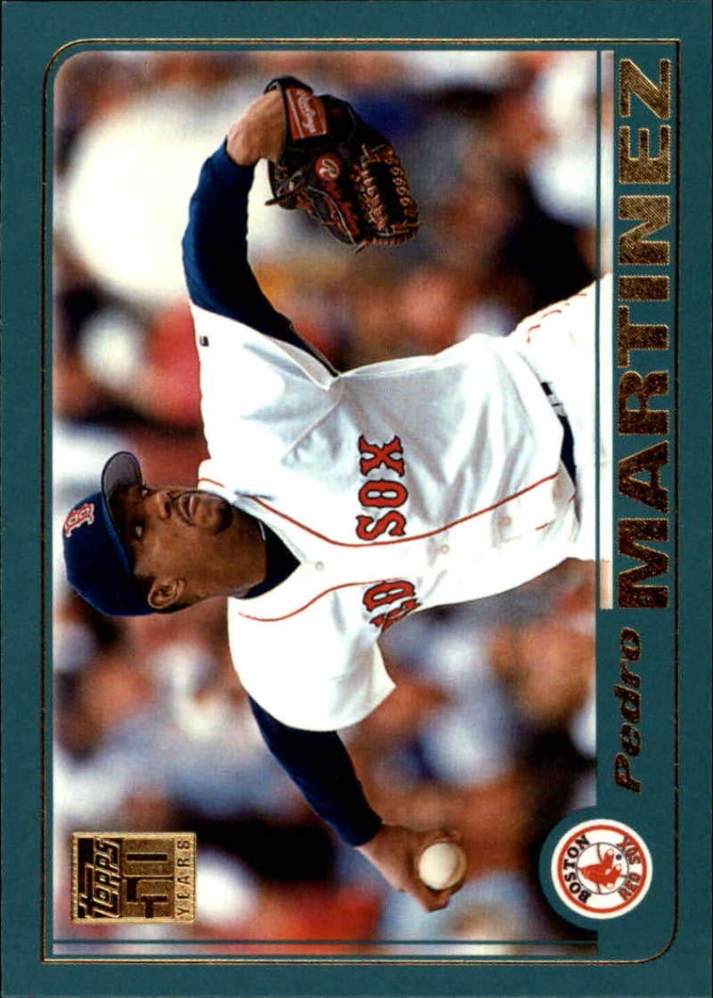 Amazon.com: 2001 Topps Series 1 Baseball #60 Pedro Martinez Boston