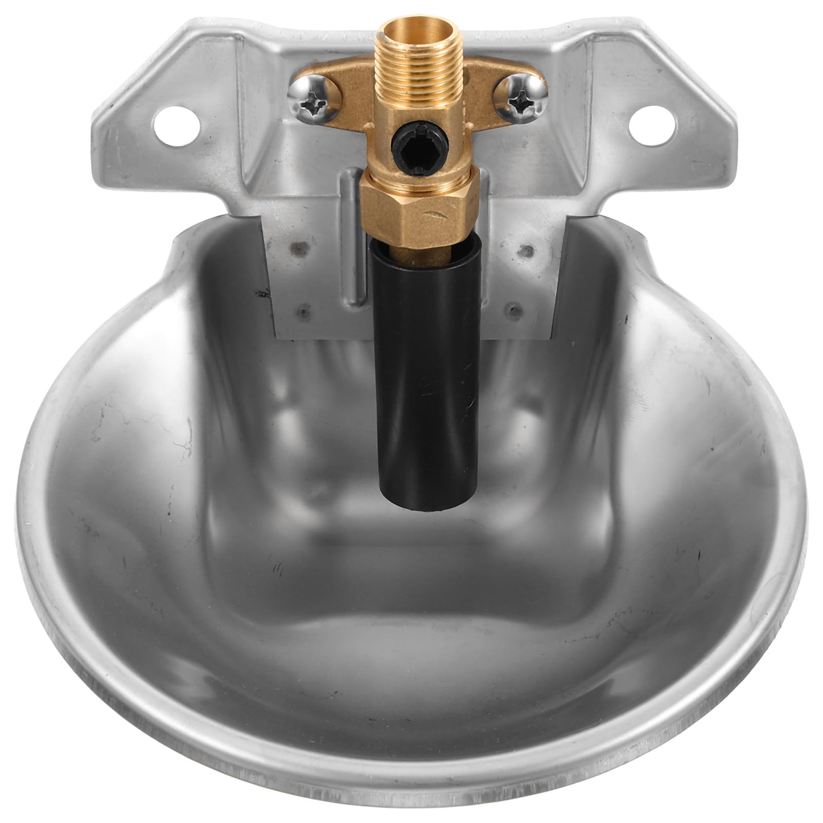 BETOOKY Bebedero para Ganado Dispensador Automático de Agua, de Acero Inoxidable, Diseñado para Vacas, Ovejas y Cabras en Instalaciones