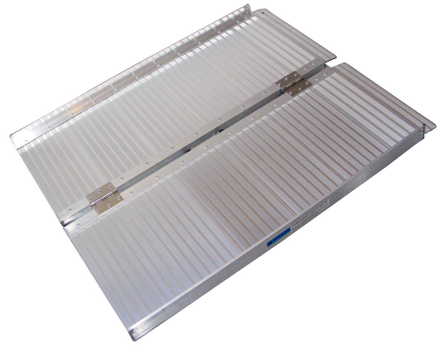 Varan Motors SR607-3 - Rampa plegable para silla de ruedas (91 cm, 272 kg)