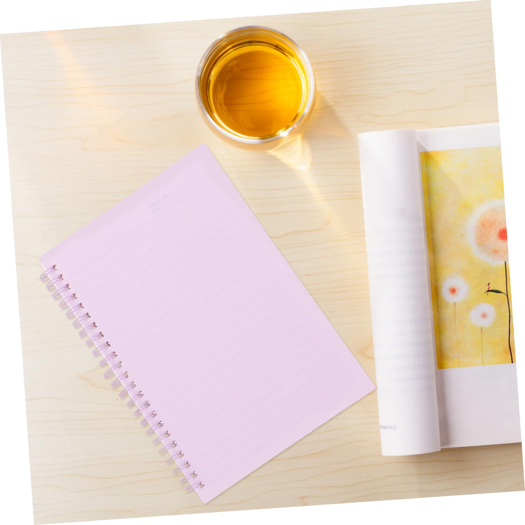 STOBOK 5pièces Cahier Spiralé Avec Pages Lignées Lot De Notebooks Pour Et Bureau Fournitures Scolaires Organisées